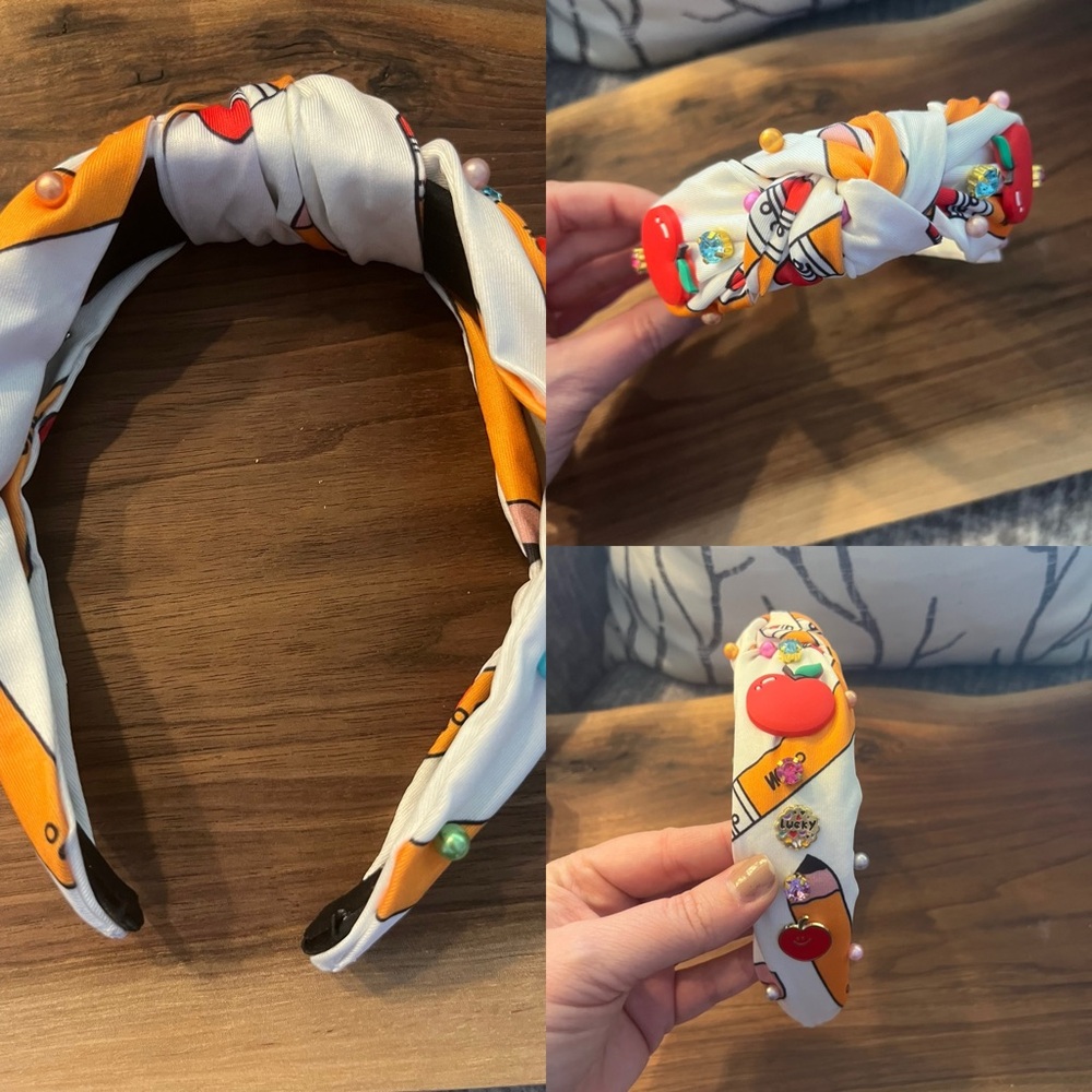 Teacher themed headband